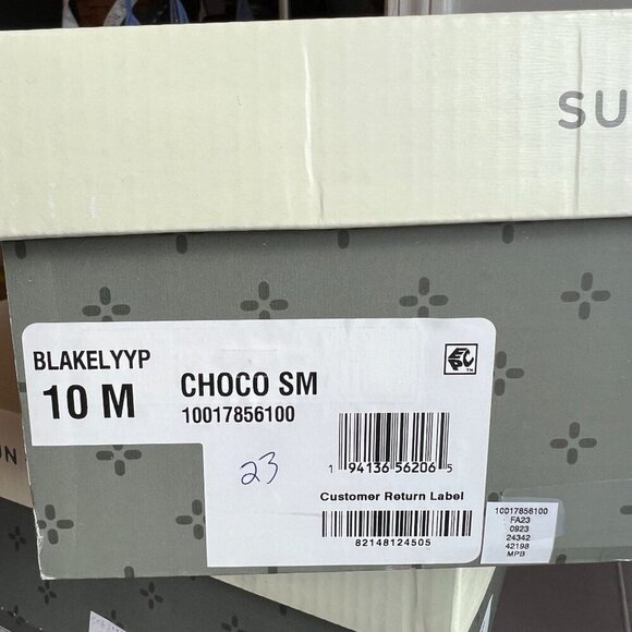 Sun + Stone Blakelyy Womens Buckle Knee-High Boots Sz 10M in Chocolate Brown - Picture 7 of 9